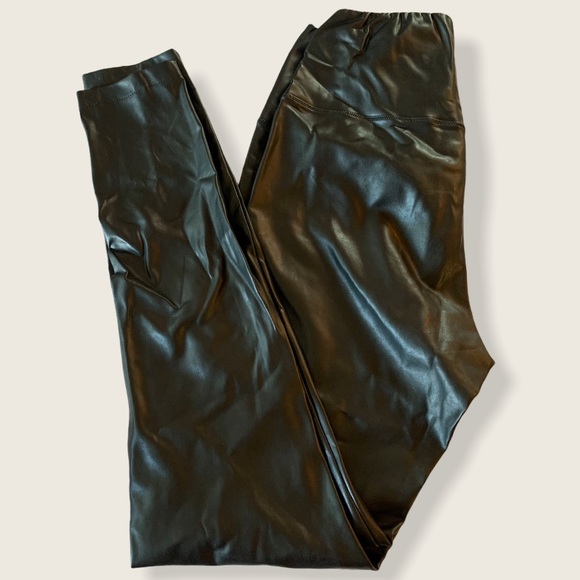 Wilfred Free High-waisted Vegan Leather legging L - Picture 4 of 7